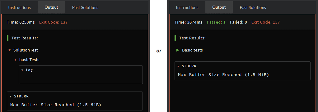 Buffer Limit Error pitcure - dark